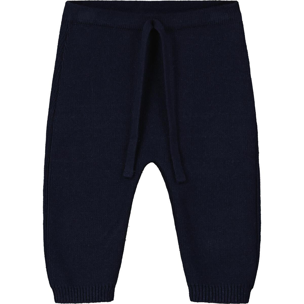 Navy Sweater Knit Joggers