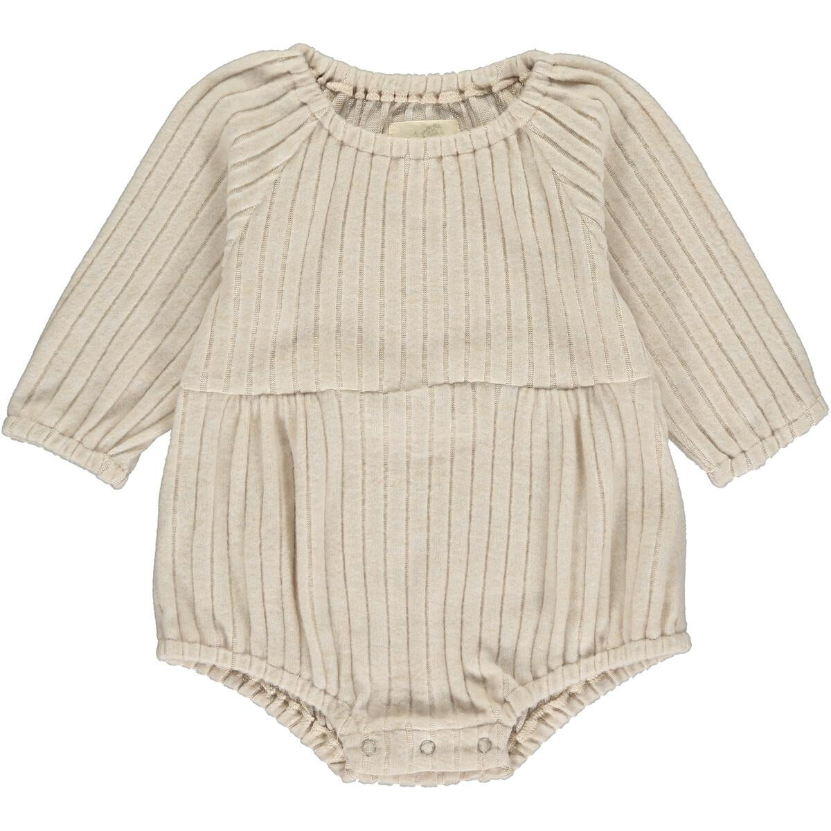 Brushed Knit Bubble in Tan