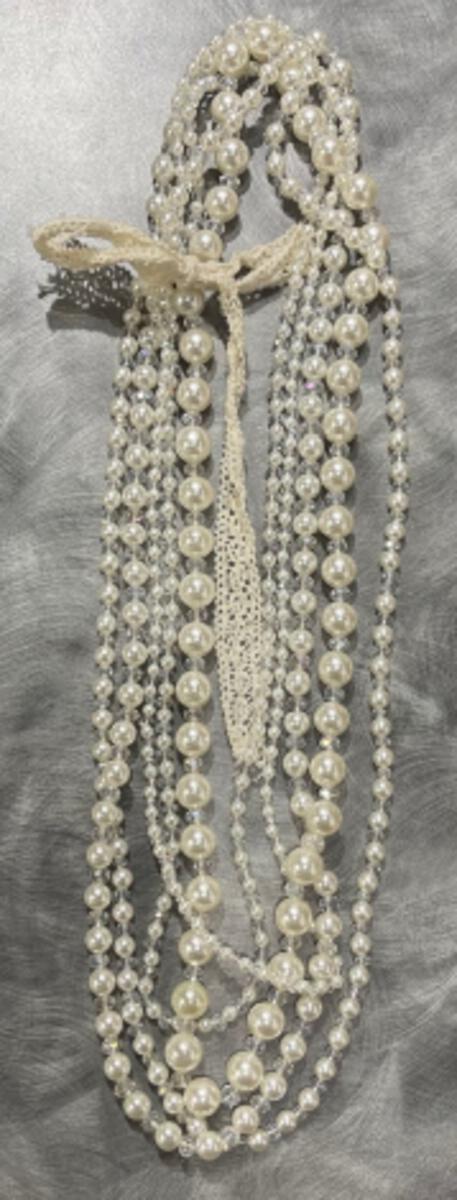 Pearl Cluster Necklace