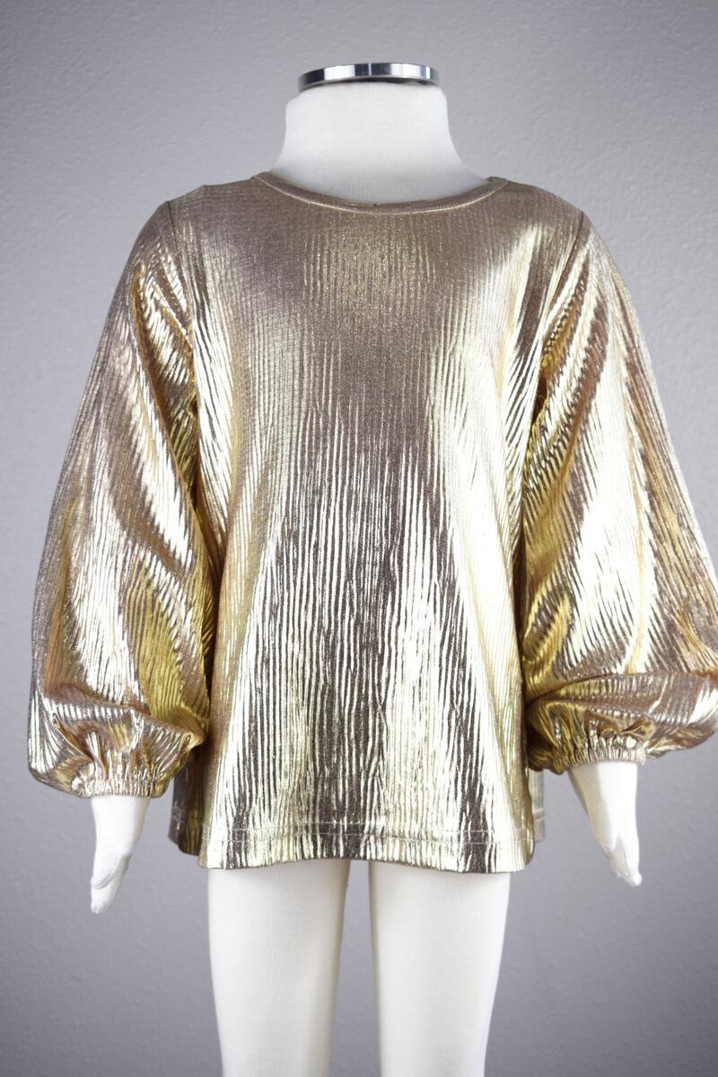 Metallic Shine Top