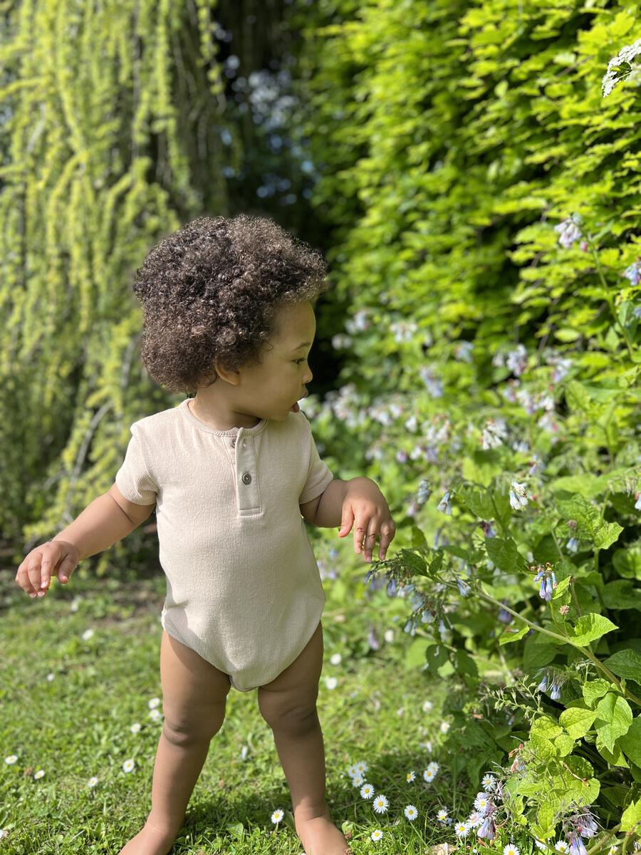 Brushed Romper