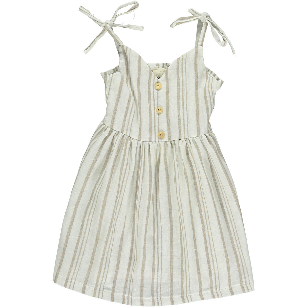 Penny Dress in Neutral Stripe
