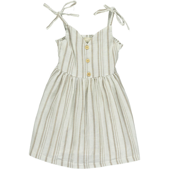 Penny Dress in Neutral Stripe