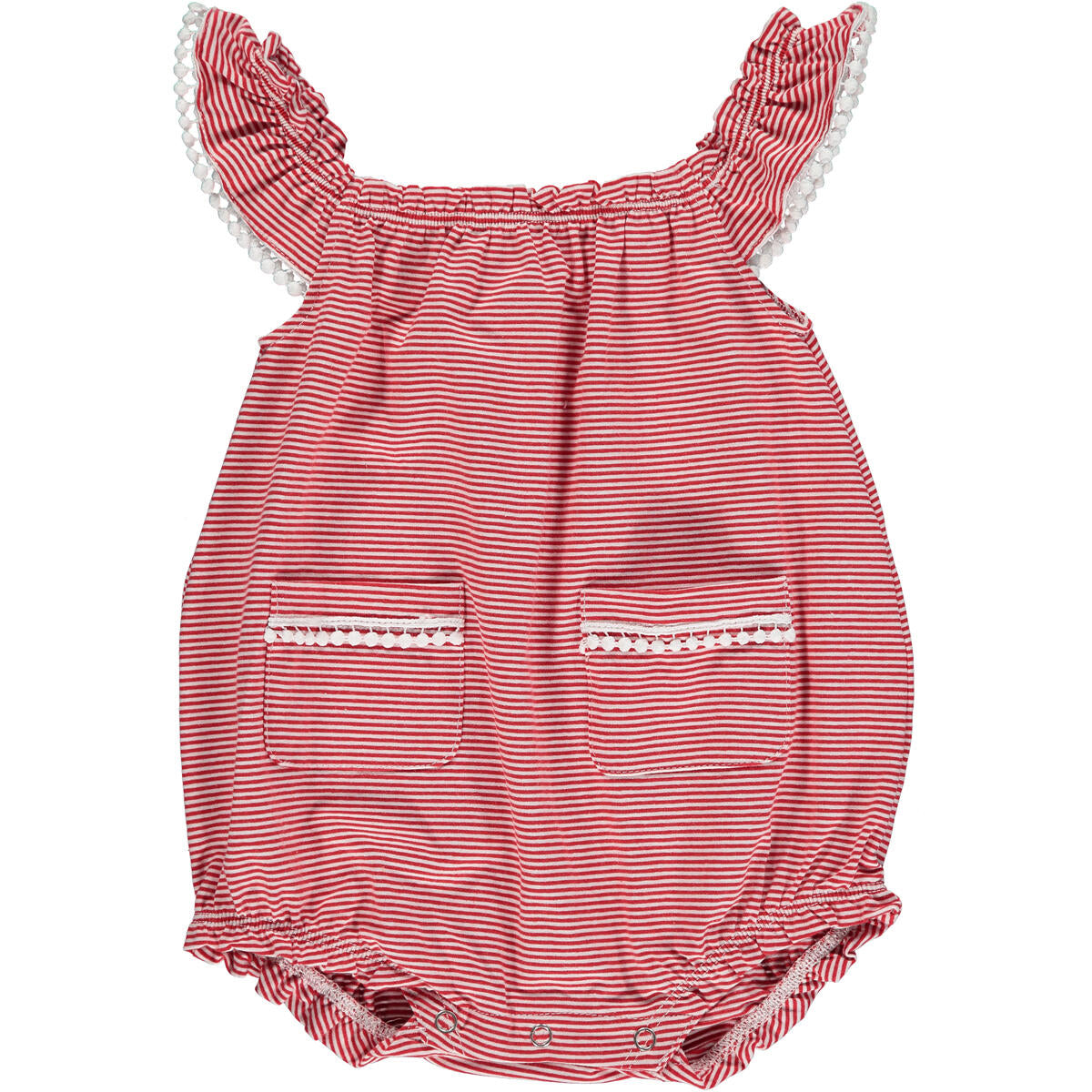 Aspen Red/White Striped Bubble