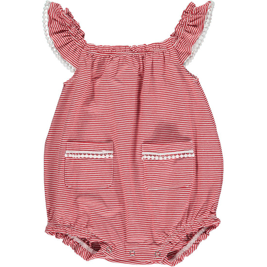 Aspen Red/White Striped Bubble