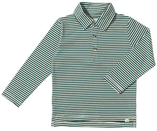 Dark Green/White Midway Polo