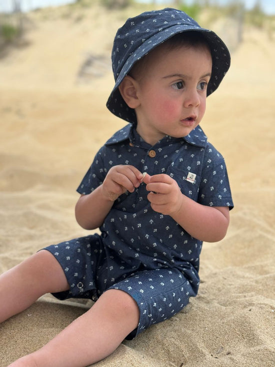 Load image into Gallery viewer, Fisherman Anchor Hat
