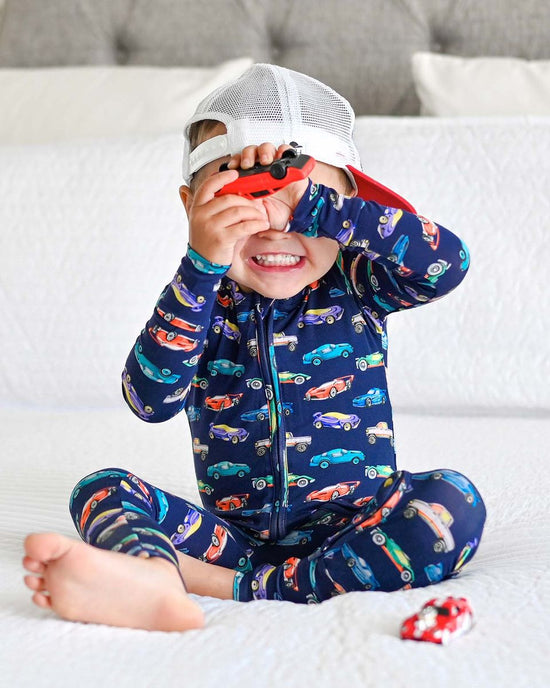 Jackson Car Bamboo Convertible Romper