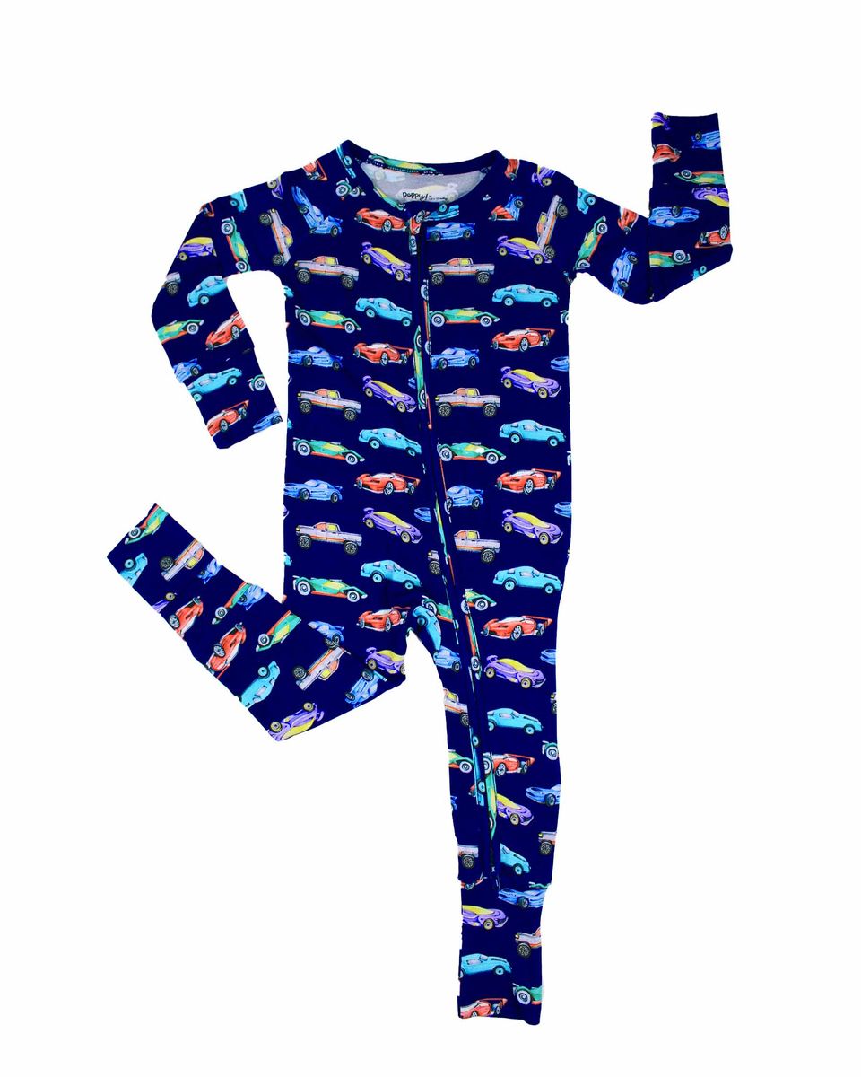 Jackson Car Bamboo Convertible Romper