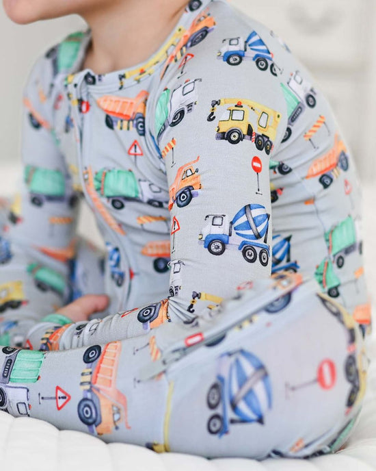 Mark Truck Bamboo Convertible Romper