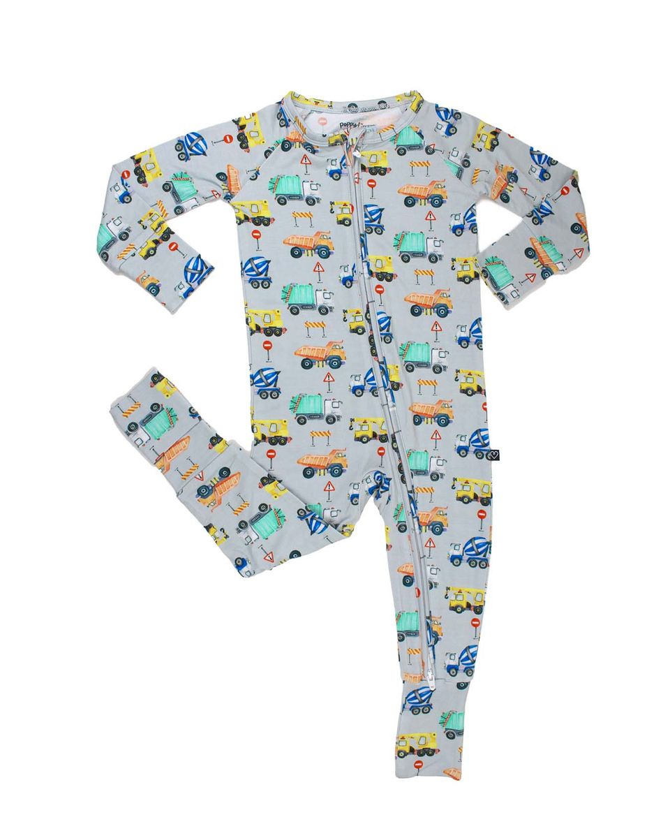 Mark Truck Bamboo Convertible Romper
