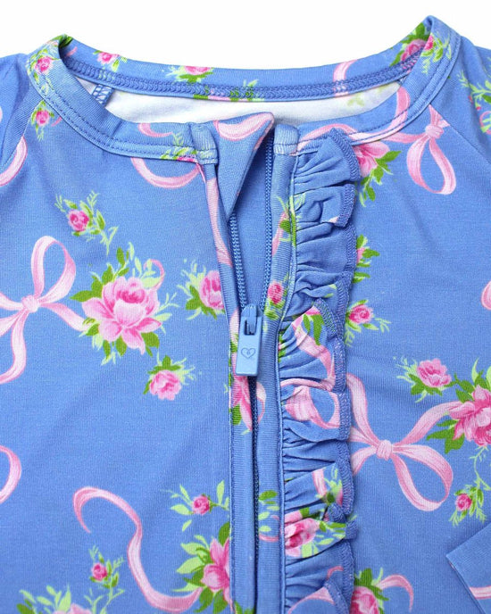 Elodie Ruffled Zipper Bamboo Convertible Romper