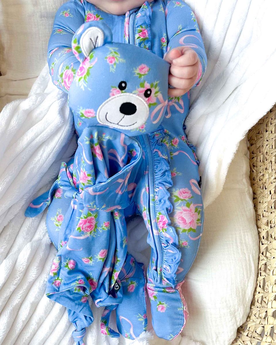 Elodie Bear Bamboo Toy Lovey