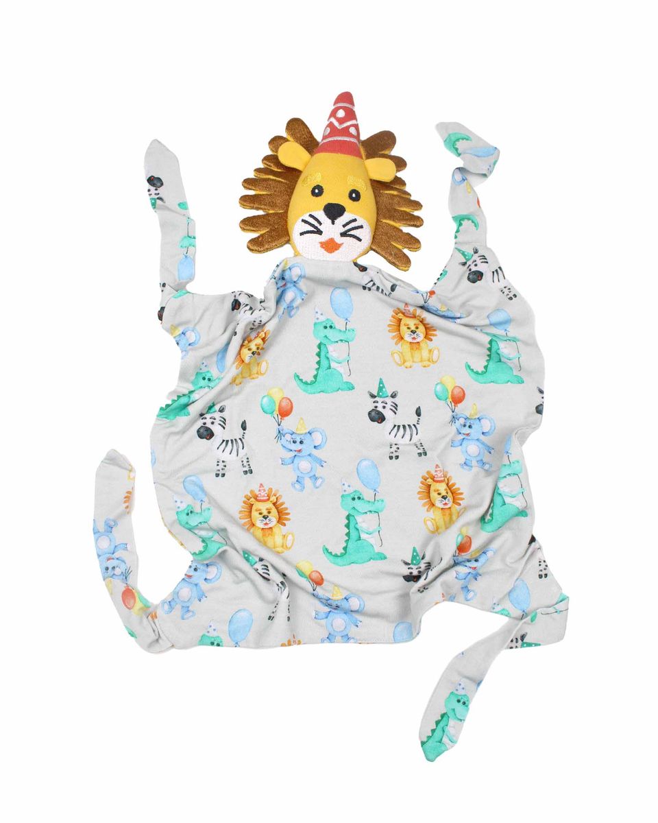 Evan Lion Bamboo Toy Lovey