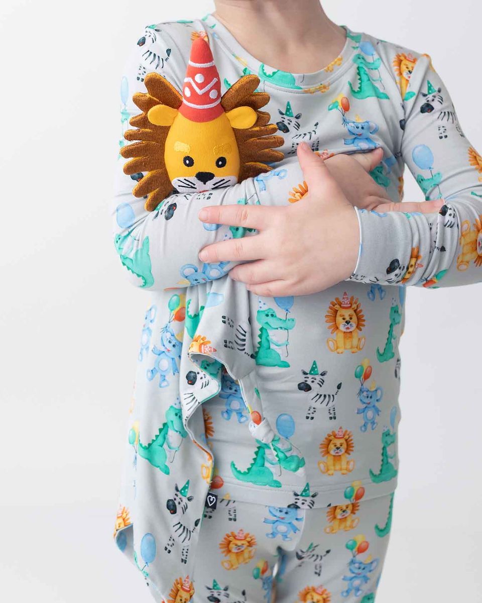 Evan Lion Bamboo Toy Lovey