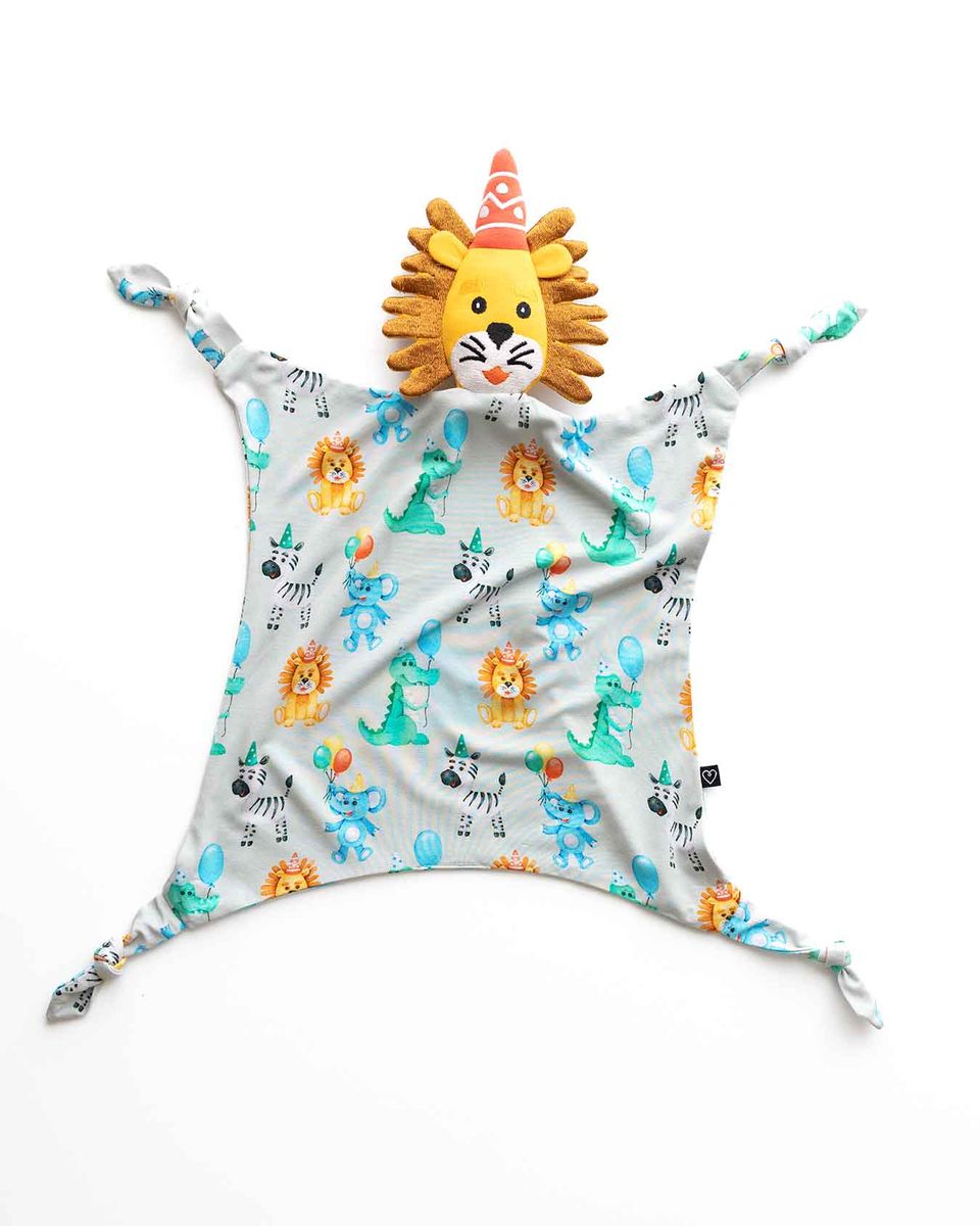 Evan Lion Bamboo Toy Lovey
