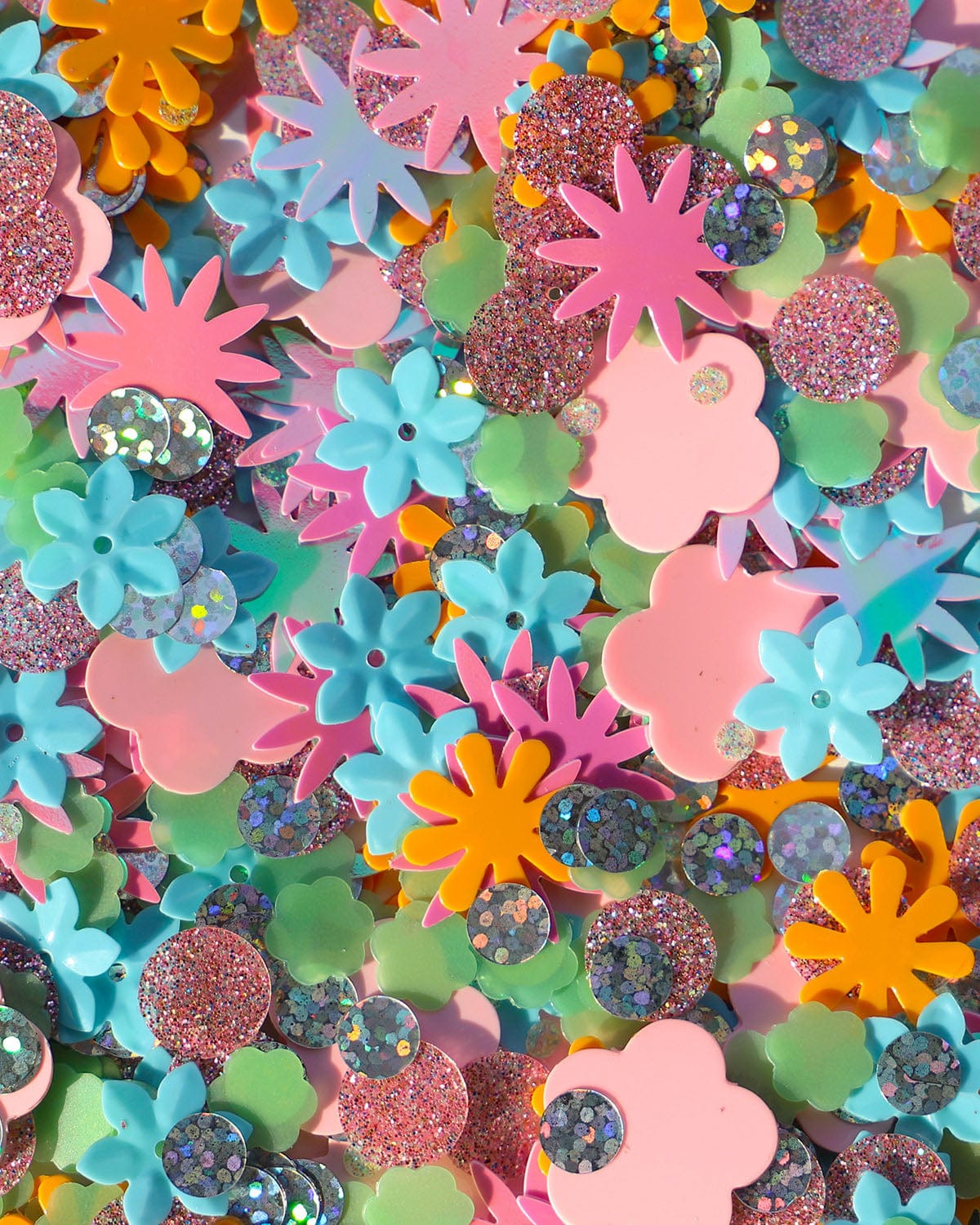 Flower Confetti Everything Pouch