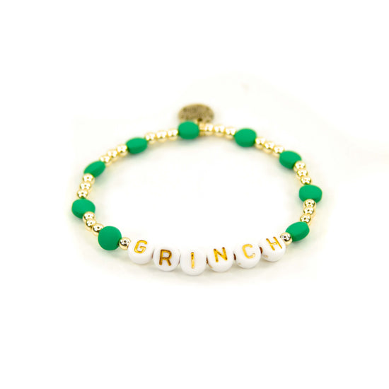 Load image into Gallery viewer, 18K Gold &amp;amp; Enamel Christmas Bracelet: Falala
