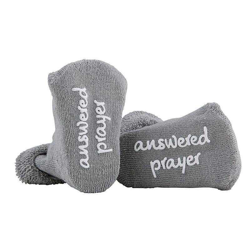 Answered Prayer Baby Socks 3-12mo.