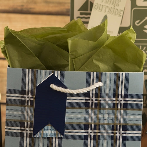 Moss Green Tissue Paper (8 sheets)