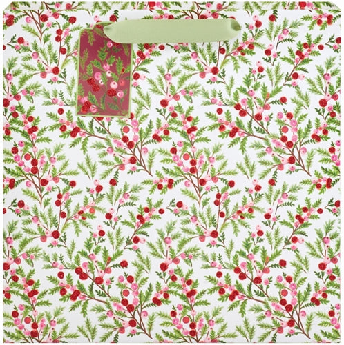 Load image into Gallery viewer, Sweet Berry Branches Large Square Gift Bag
