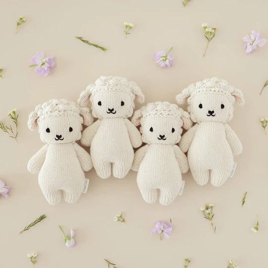 Load image into Gallery viewer, Baby Lamb Stuffed Animal
