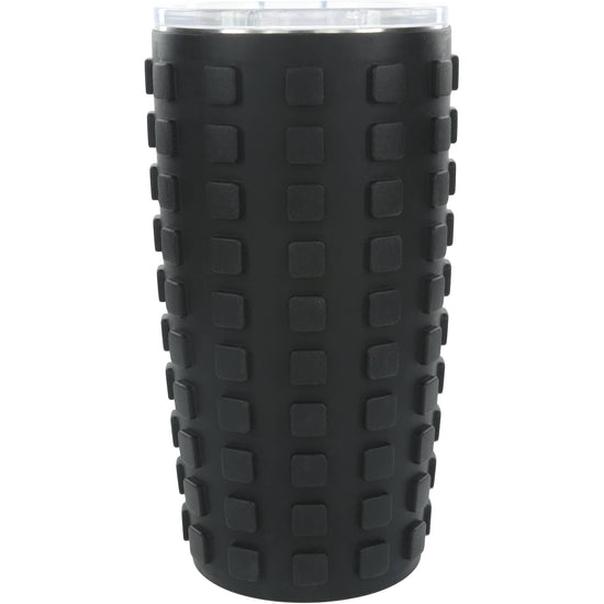 Load image into Gallery viewer, Dad Off Duty - 20 oz Travel Tumbler with 3D Silicone Wrap

