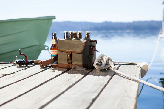 Load image into Gallery viewer, Beer Caddy Cooler Tote with Bottle Opener
