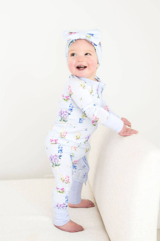 Proud to Be Y'Orchid Bamboo baby pajamas convertible Romper