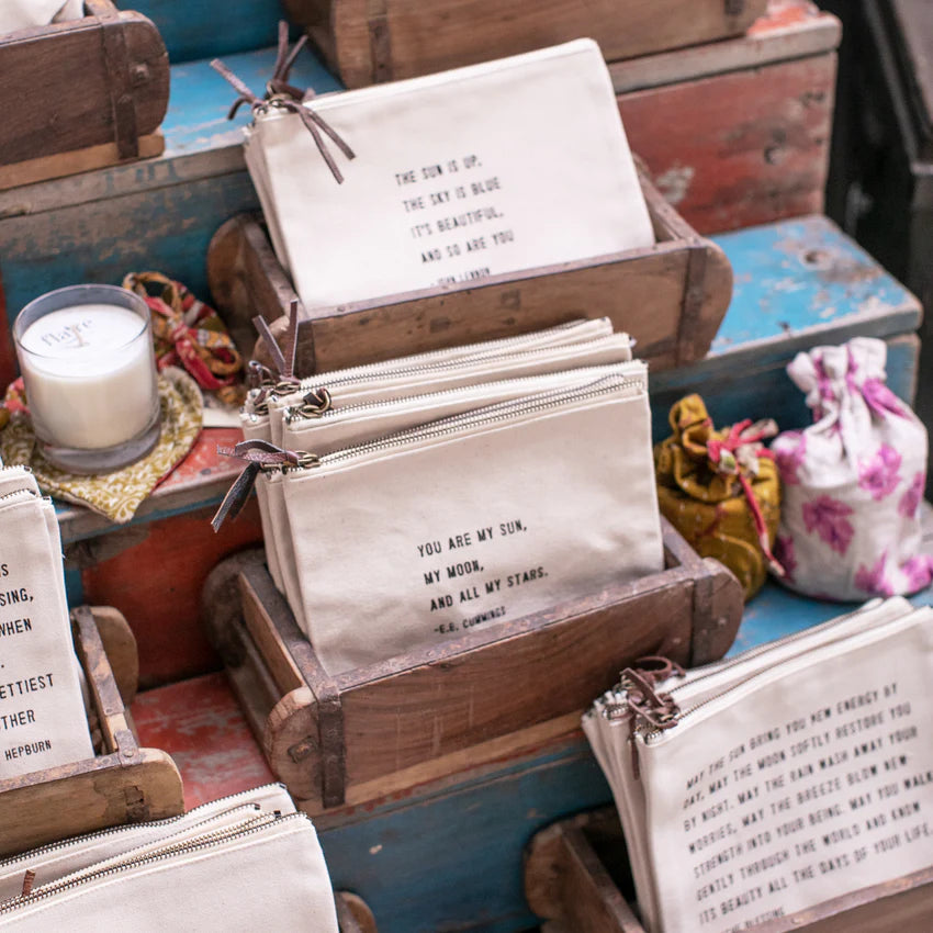 There's The Whole World (Mary Poppins) Canvas Zip Bag