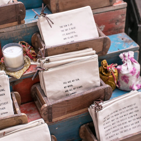 There's The Whole World (Mary Poppins) Canvas Zip Bag