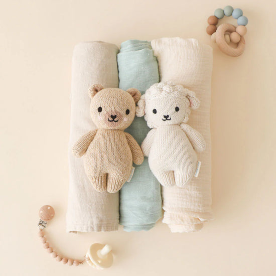 Load image into Gallery viewer, Baby Honey Bear Stuffed animal
