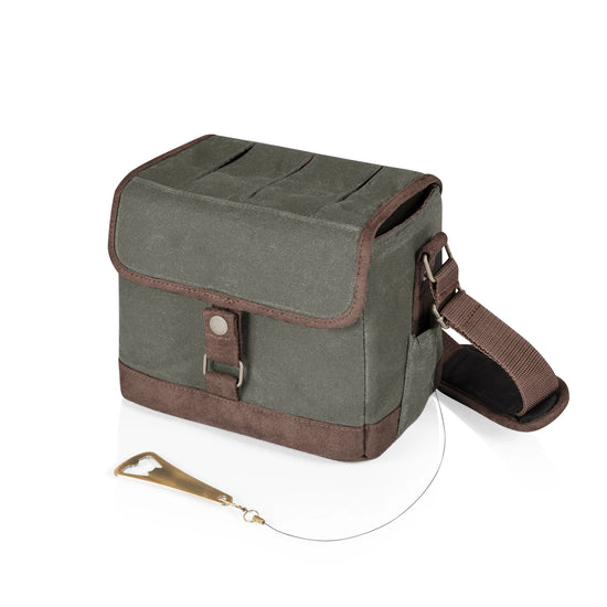 Load image into Gallery viewer, Beer Caddy Cooler Tote with Bottle Opener
