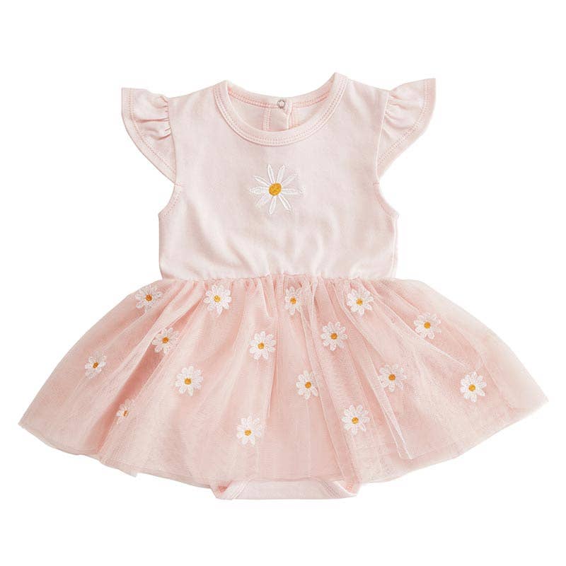 Snapshirt  PinK Daisy Tutu Dress