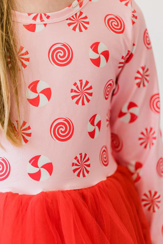 Load image into Gallery viewer, Pink Peppermint Tutu Dress
