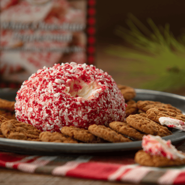 Wht. Choc. Peppermint Cheeseball Mix - Seasonal