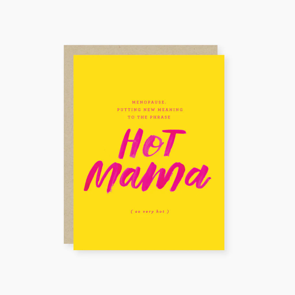 Hot Mama Menopause Card