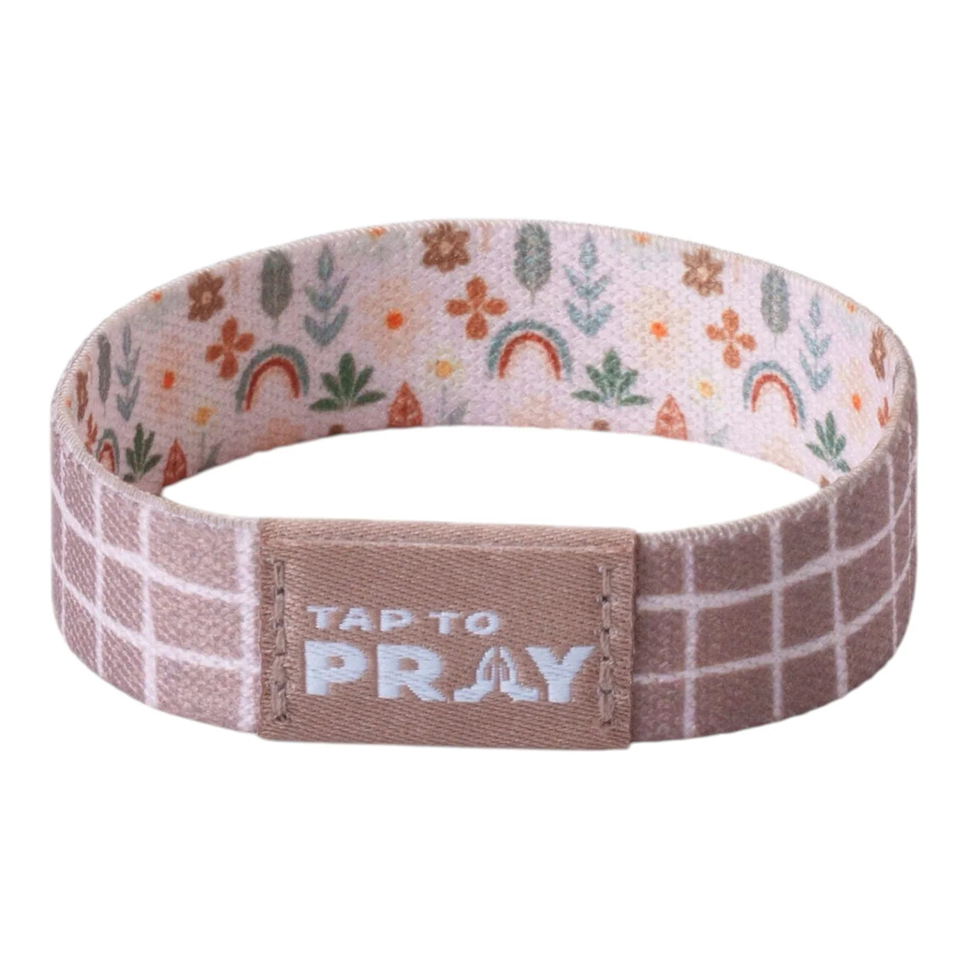 Tap To Pray™ Wristbands - Prairie & Plaid- Medium