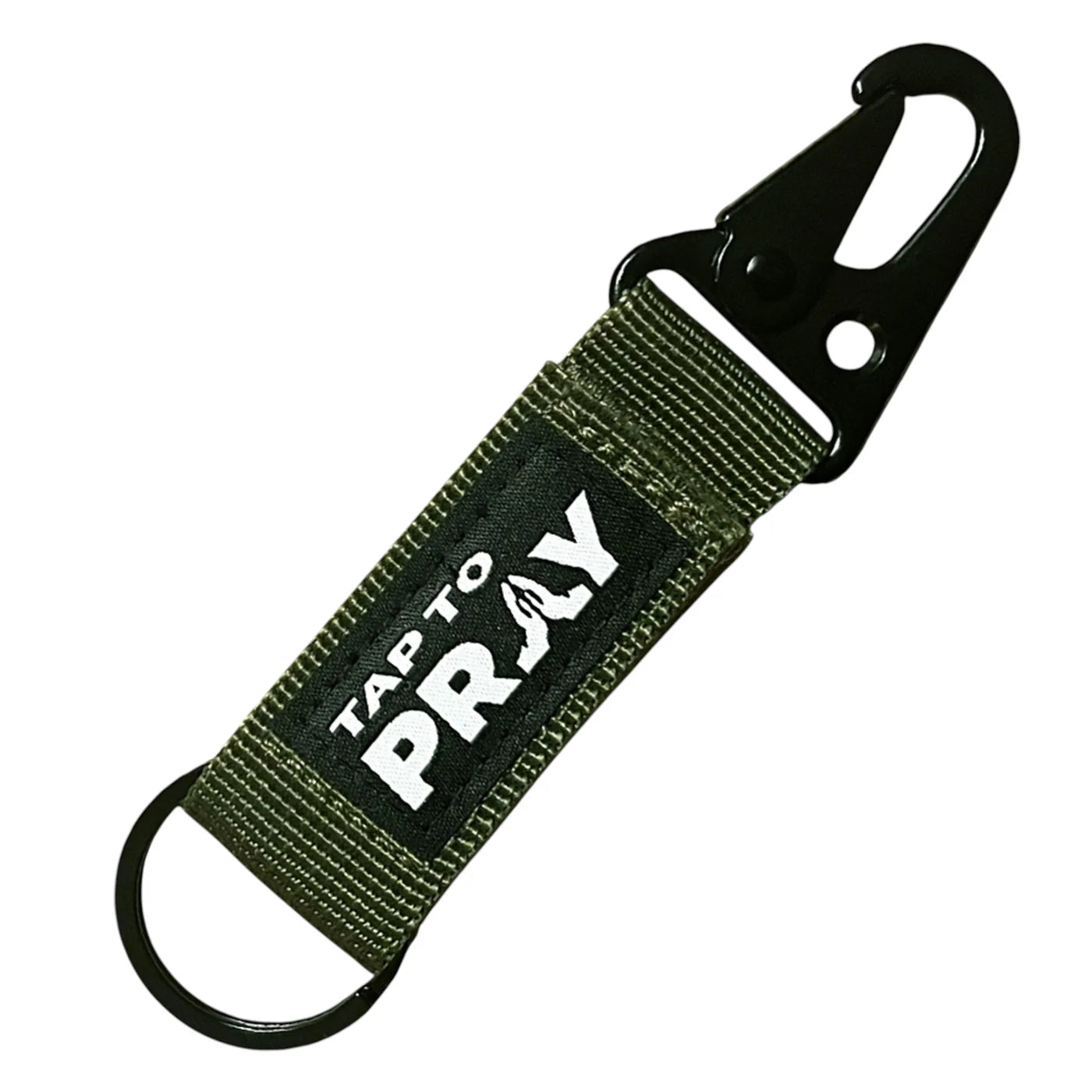Tap To Pray™ - Tactical Carabiner Keychain