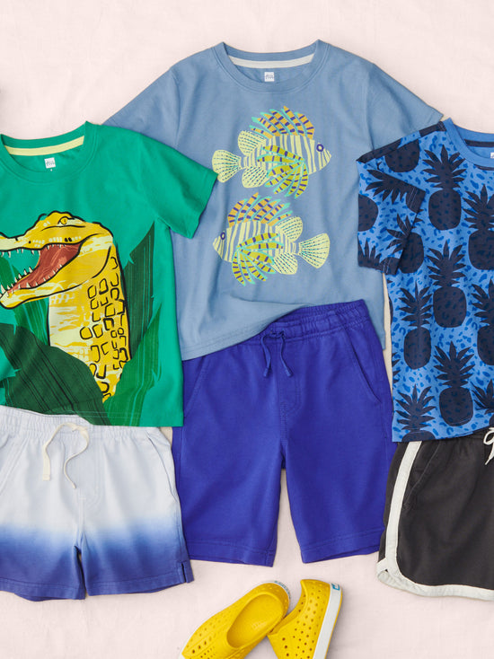 Lionfish Graphic Tee / Coronet Blue
