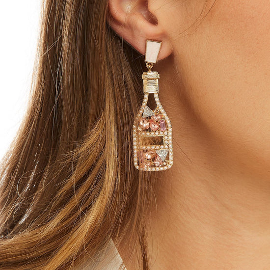 Load image into Gallery viewer, Crystal Embellished Earrings
