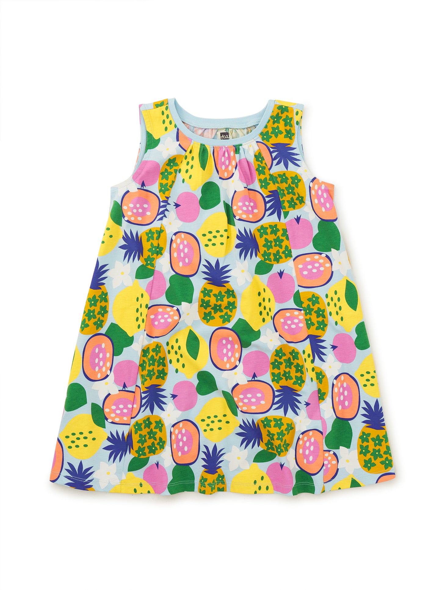 Trapeze Dress / Tropical Fruits