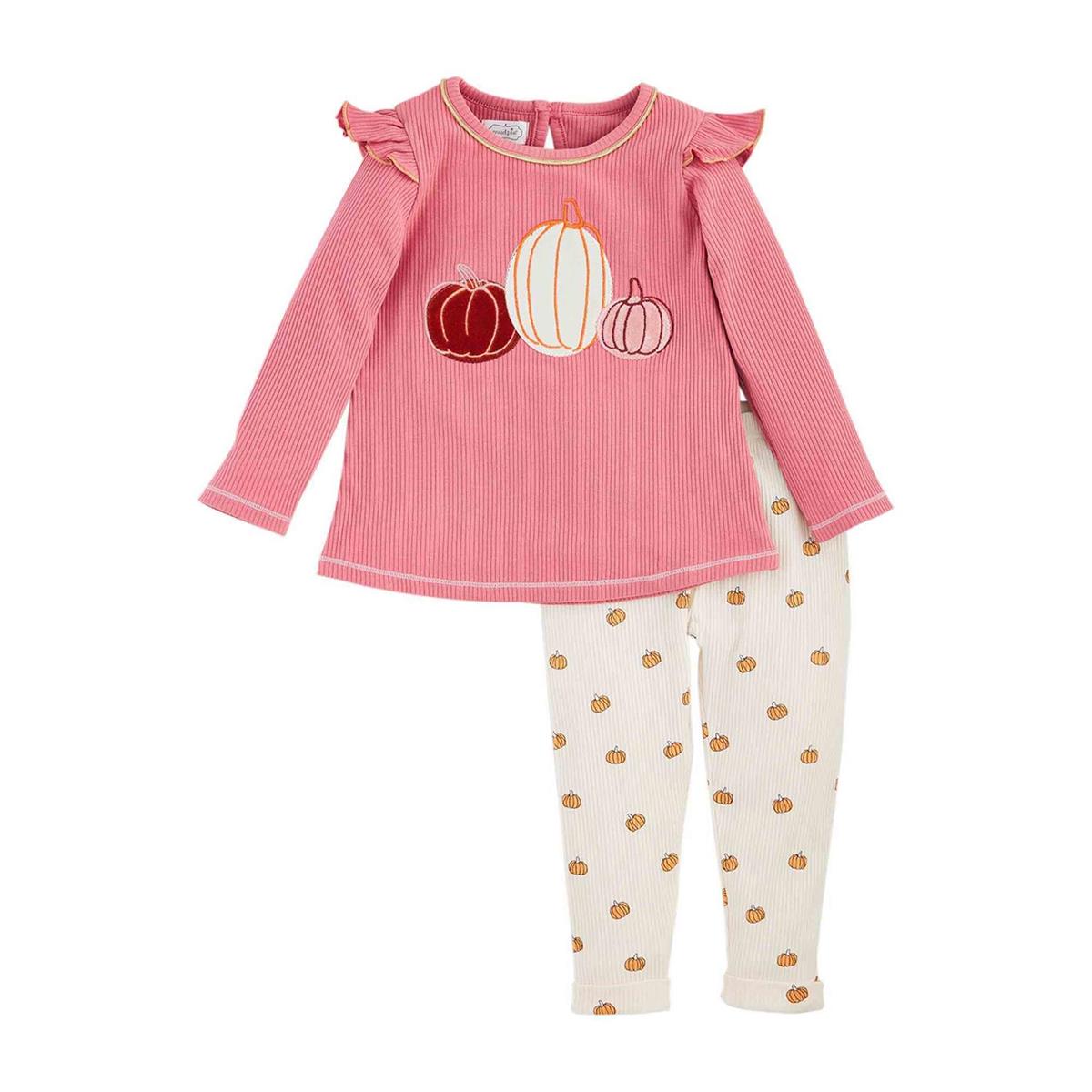 Pink Pumpkin Tunic & Legging Set