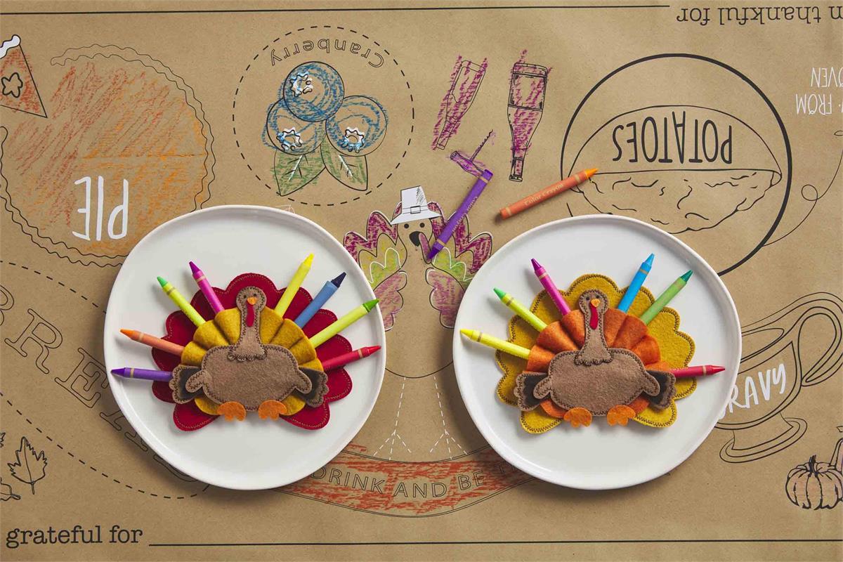 Red Turkey Crayon Holder