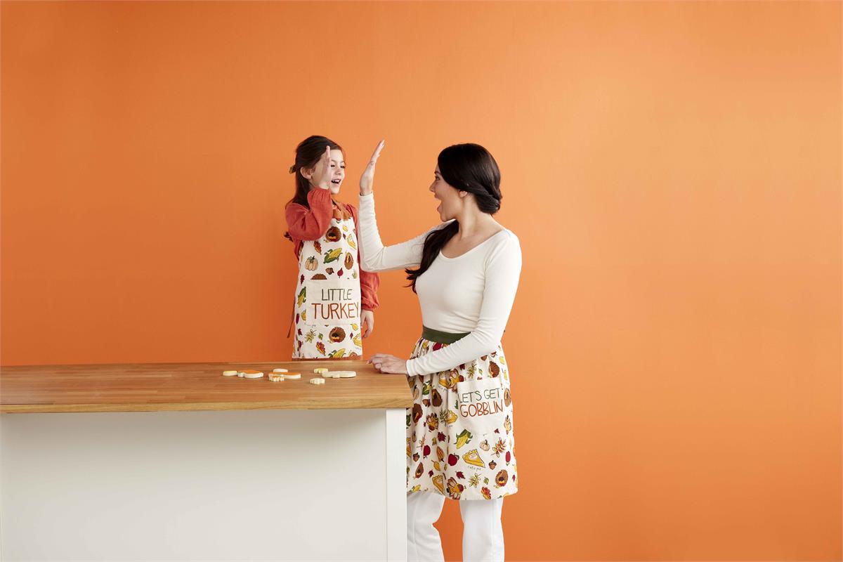 Set/2 Mommy & Me Thanksgiving Aprons