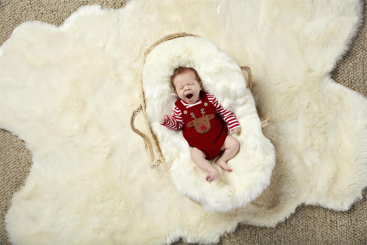 Reindeer Corduroy Bubble Set