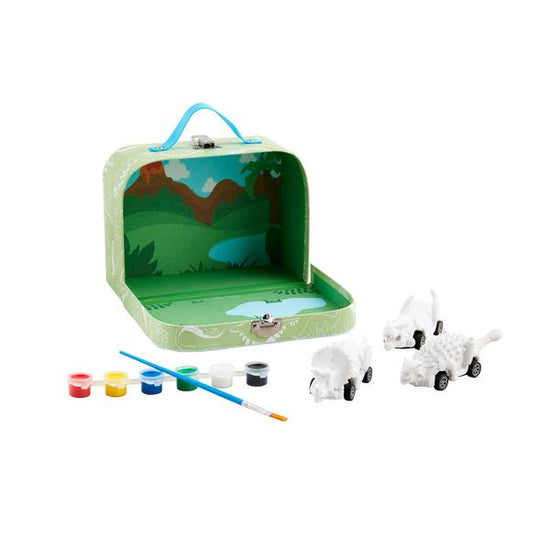 Pull-Back Paint Me Dino Set