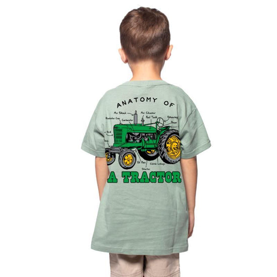 Kids Anatamoy of a Tractor Crew Neck T-Shirt