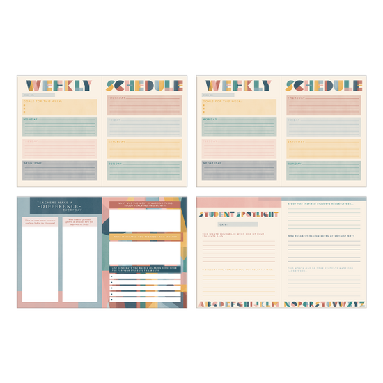 Modern Teacher Guided  Planner