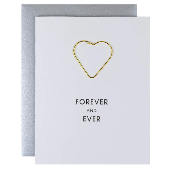 Letter Press Cards with Paperclips